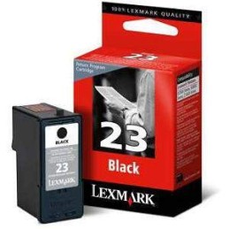 Lexmark 18C1523E [Bk] No.23 fekete eredeti tintapatron