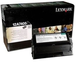 Lexmark [E321/323] 12A7405 fekete eredeti toner