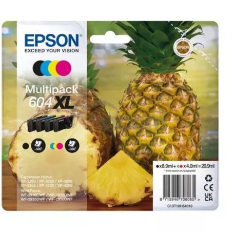 Epson T10H6 (604XL) eredeti tintapatron multipack