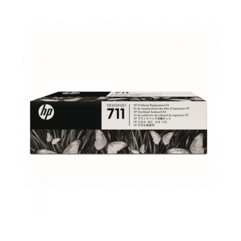 HP C1Q10A No.711 (Bk/C/M/Y) eredeti nyomtatófej készlet