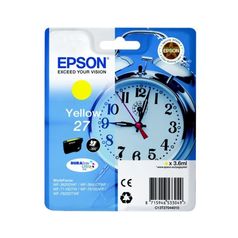 Epson T2704 sárga eredeti tintapatron