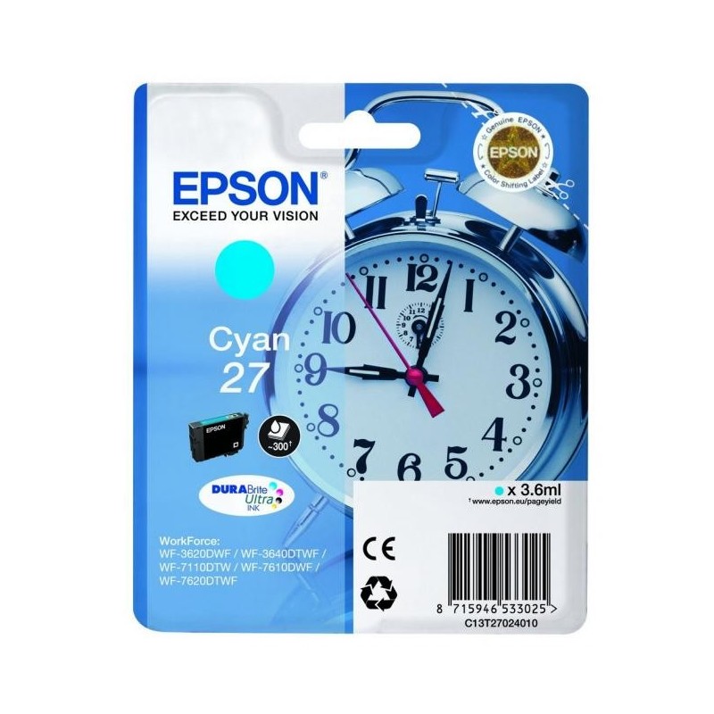 Epson T2702 kék eredeti tintapatron