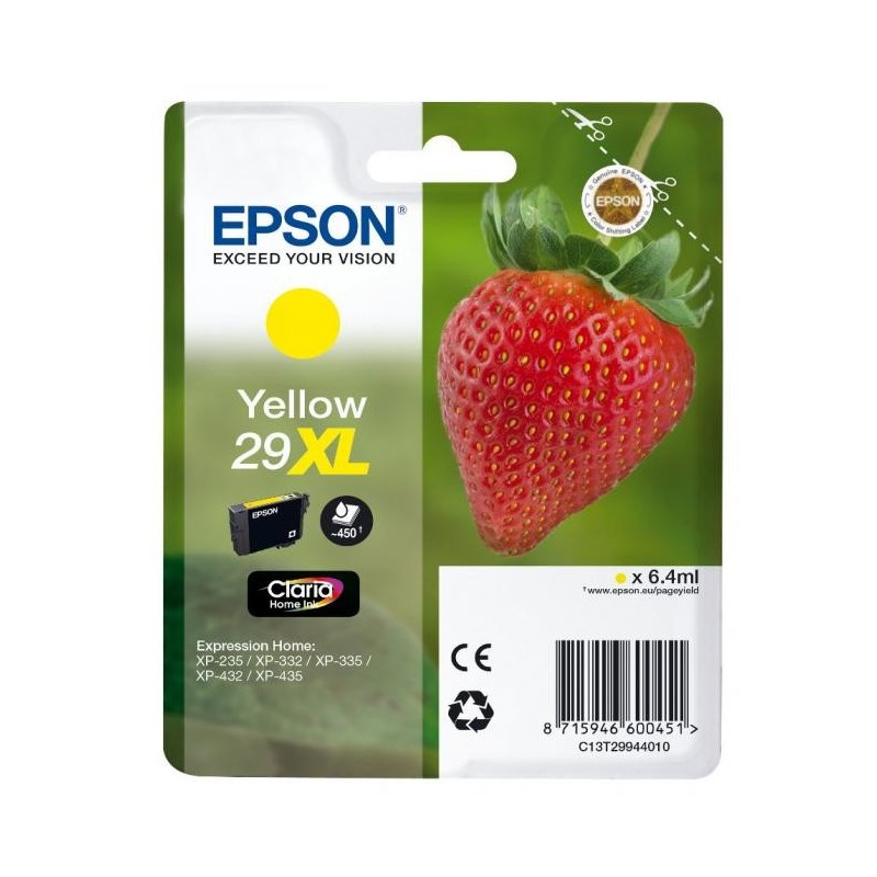 Epson T2994 sárga eredeti tintapatron