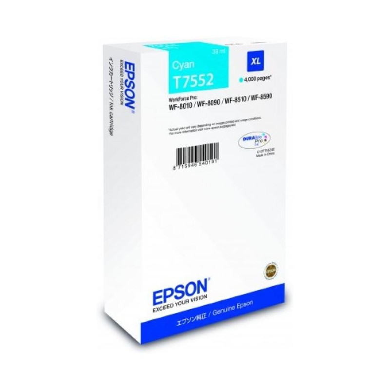 Epson T7552 kék eredeti tintapatron
