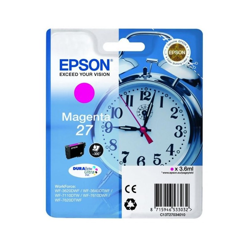 Epson T2703 magenta eredeti tintapatron
