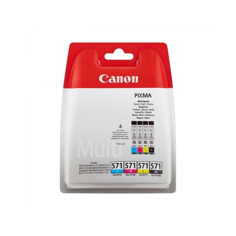 Canon CLI-571 eredeti tintapatroncsomag