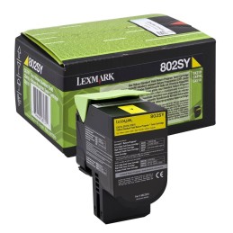 Lexmark [802SY] 802SY sárga eredeti toner