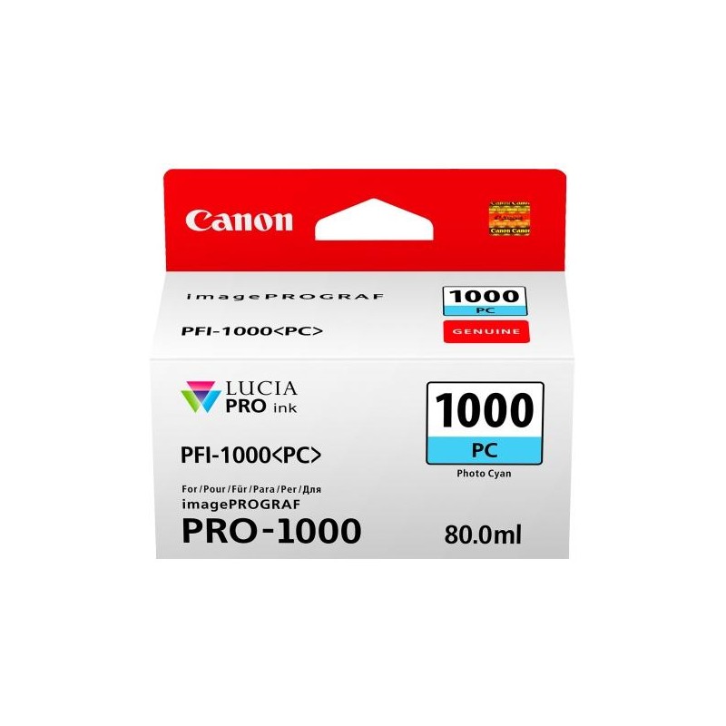 Canon PFI-1000 fotó kék eredeti tintapatron