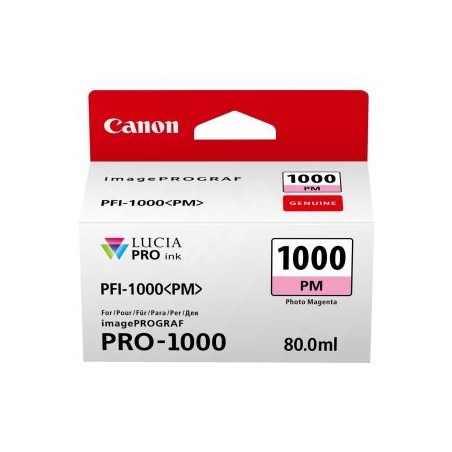 Canon PFI-1000 fotó magenta eredeti tintapatron