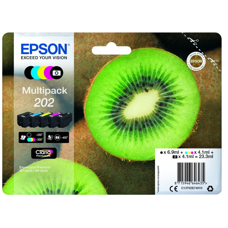 Epson T02E7 eredeti tintapatron multipack