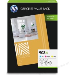HP 1CC20AE No.903XL színes eredeti tintapatron multipack + fotópapír