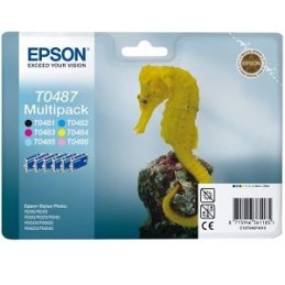 Epson T0487 eredeti tintapatron multipack