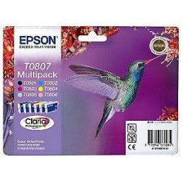 Epson T0807 eredeti tintapatron multipack