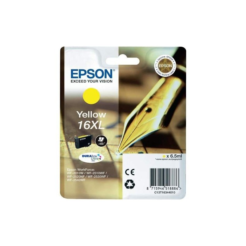 Epson T1634 sárga eredeti tintapatron