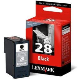 Lexmark 18C1428 [Bk] No.28 fekete eredeti tintapatron