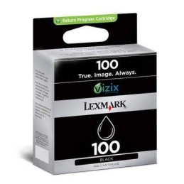 Lexmark 14N0820 [Bk] No.100 fekete eredeti tintapatron