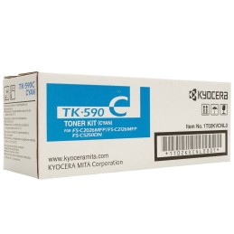 Kyocera TK-590 kék eredeti toner 1T02KVCNL0
