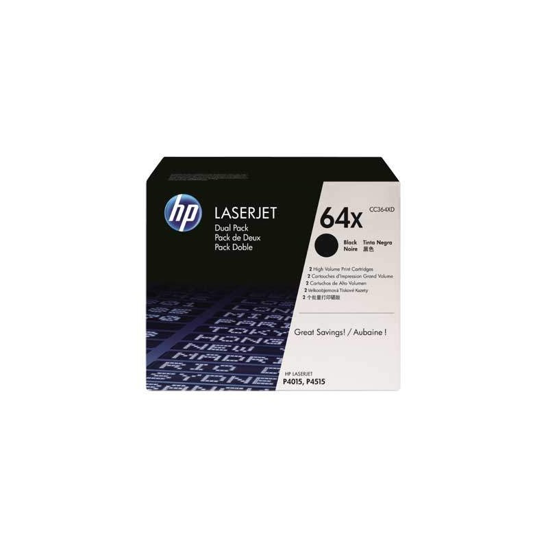 HP CC364XD (64XD) fekete eredeti toner duplacsomag