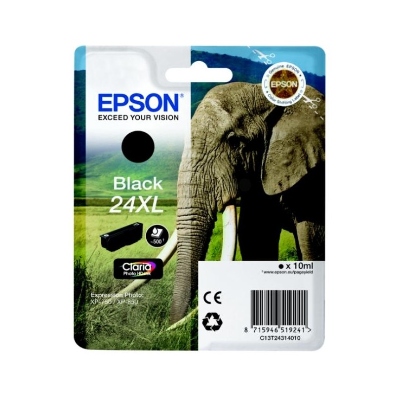 Epson T2431 fekete eredeti tintapatron