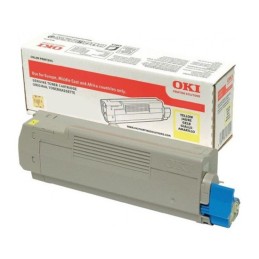 Oki C823/C833/C843 sárga eredeti toner (46471101)