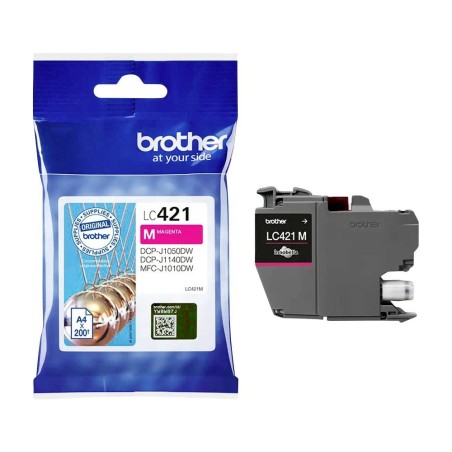 Brother LC421 magenta eredeti tintapatron