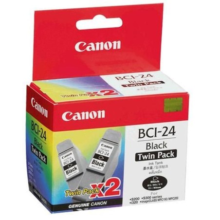 Canon BCI-24 fekete eredeti tintapatron duplacsomag